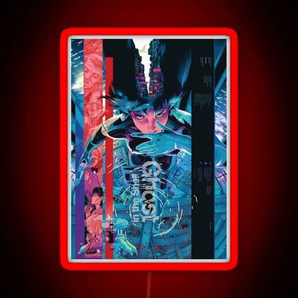 Ghost In The Shell RGB Neon Sign