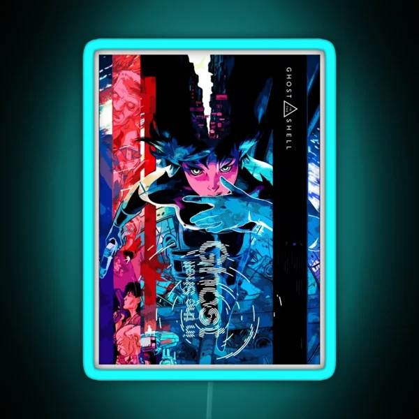 Ghost In The Shell RGB Neon Sign