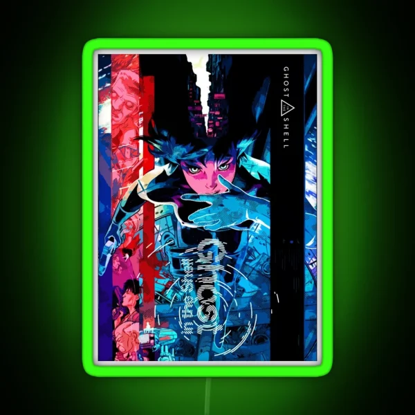 Ghost In The Shell RGB Neon Sign