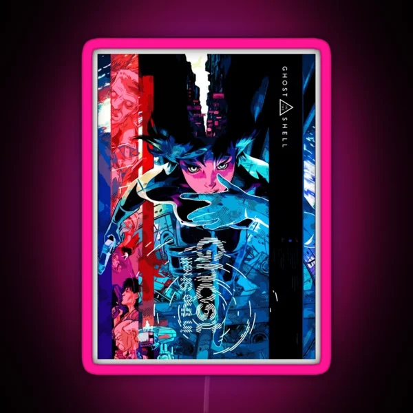 Ghost In The Shell RGB Neon Sign