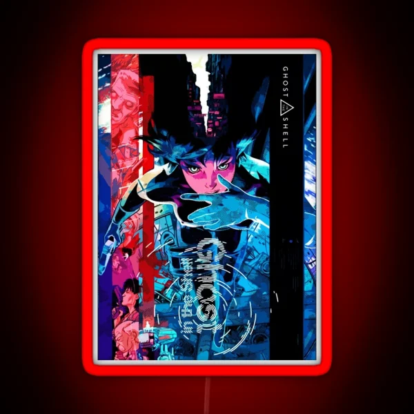 Ghost In The Shell RGB Neon Sign