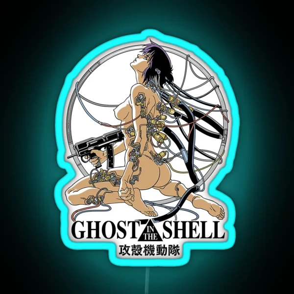 Ghost In The Shell Soilder RGB Neon Sign