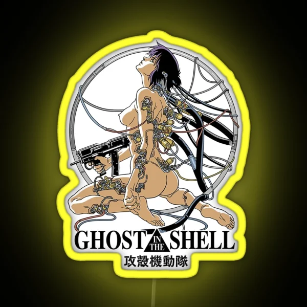 Ghost In The Shell Soilder RGB Neon Sign