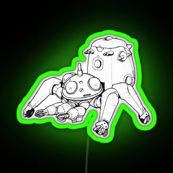 Ghost In The Shell Tachikoma RGB Neon Sign