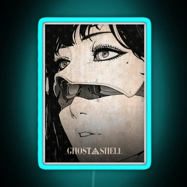 Ghost In The Shell Vintage RGB Neon Sign