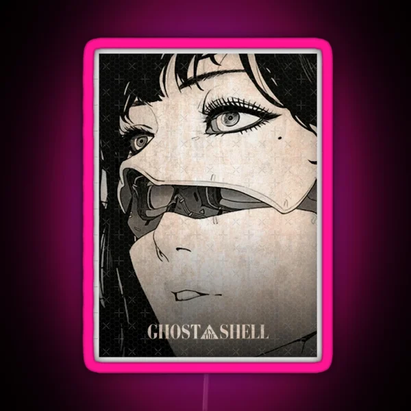 Ghost In The Shell Vintage RGB Neon Sign