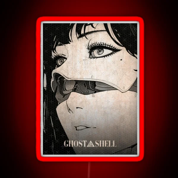 Ghost In The Shell Vintage RGB Neon Sign