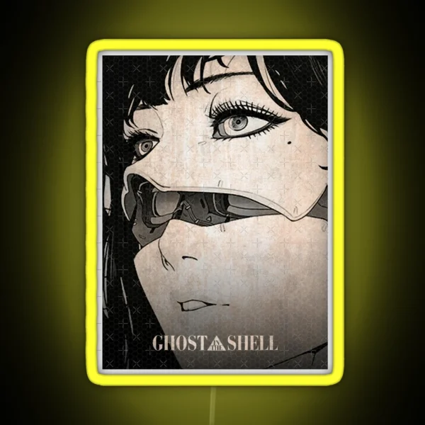 Ghost In The Shell Vintage RGB Neon Sign