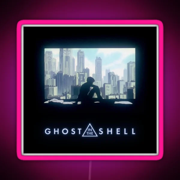 Ghost In The Shell Window 2 0 RGB Neon Sign