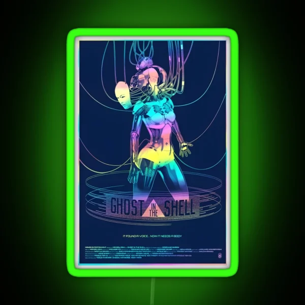 GHOST IN THE SHELL1 RGB Neon Sign