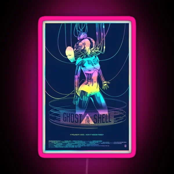 GHOST IN THE SHELL1 RGB Neon Sign