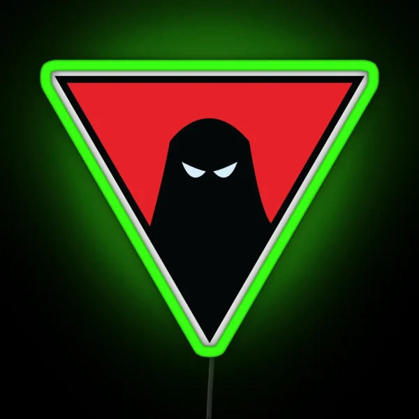 GHOST OF SPACE SHIELD Coast To Coast Talk Show RGB Neon Sign