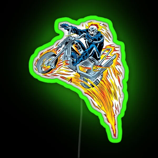 Ghost Rider RGB Neon Sign