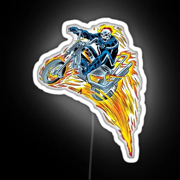 Ghost Rider RGB Neon Sign