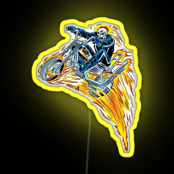 Ghost Rider RGB Neon Sign