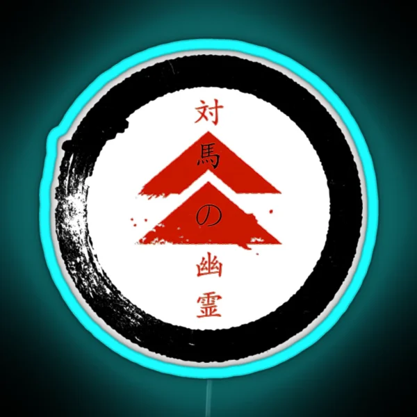 Ghost Tsushima RGB Neon Sign