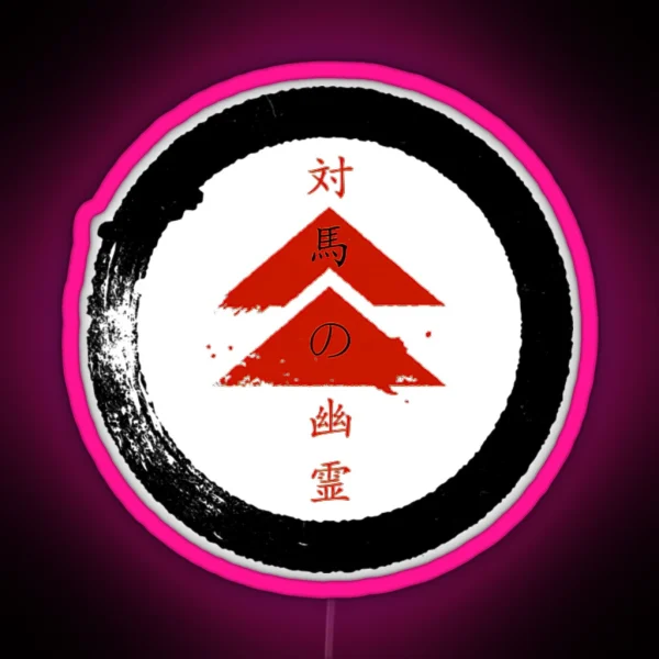 Ghost Tsushima RGB Neon Sign