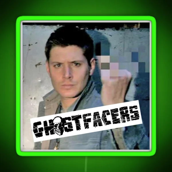 Ghostfacers RGB Neon Sign