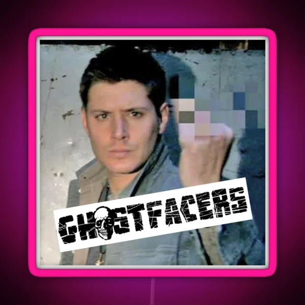 Ghostfacers RGB Neon Sign