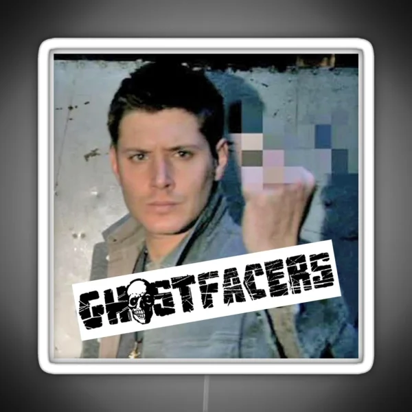 Ghostfacers RGB Neon Sign