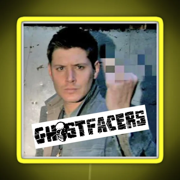 Ghostfacers RGB Neon Sign