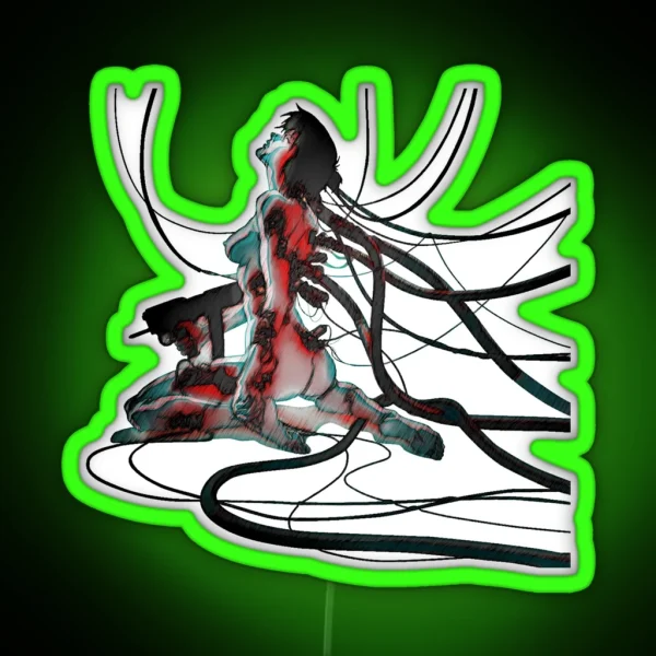 Ghostshell RGB Neon Sign