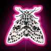 Giant Leopard Moth Hypercompe Scribonia RGB Neon Sign - Image 6
