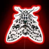 Giant Leopard Moth Hypercompe Scribonia RGB Neon Sign - Image 2