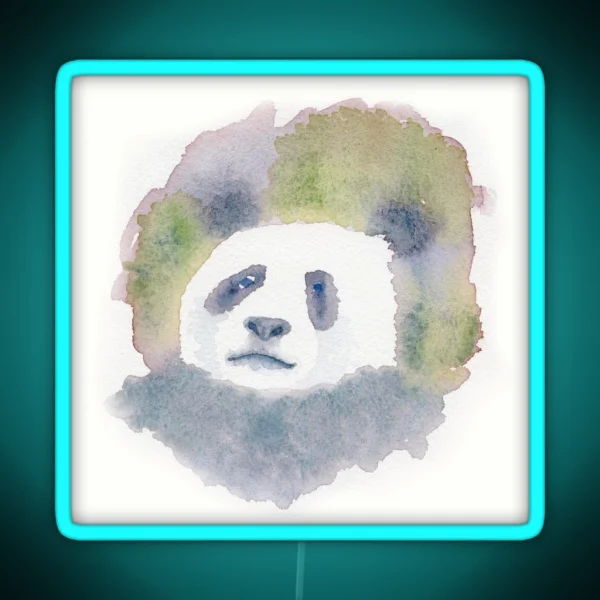 Giant Panda RGB Neon Sign