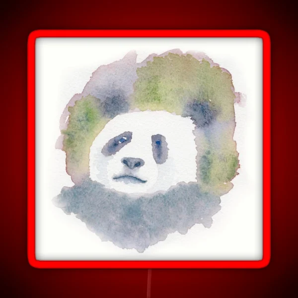 Giant Panda RGB Neon Sign