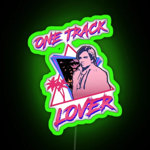 Gift For Everyone Gifts Idea One Track Lover Art RGB Neon Sign