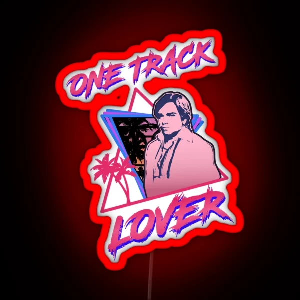 Gift For Everyone Gifts Idea One Track Lover Art RGB Neon Sign