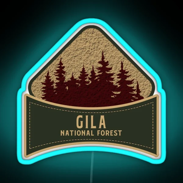 Gila National Forest RGB Neon Sign