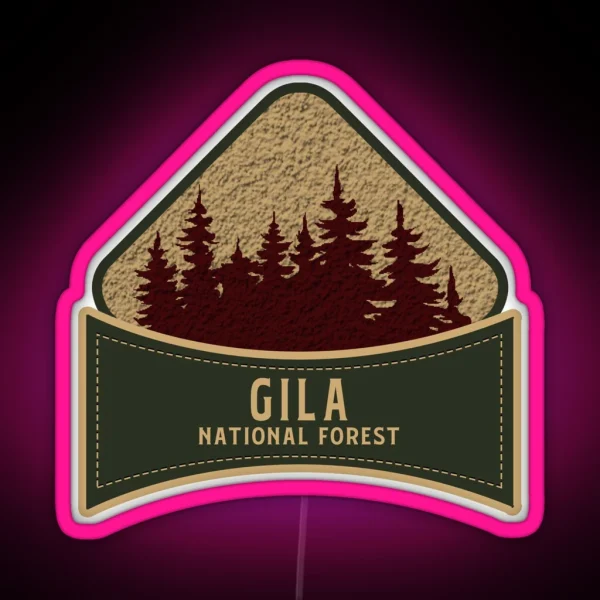 Gila National Forest RGB Neon Sign