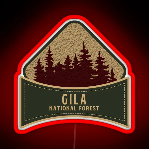 Gila National Forest RGB Neon Sign