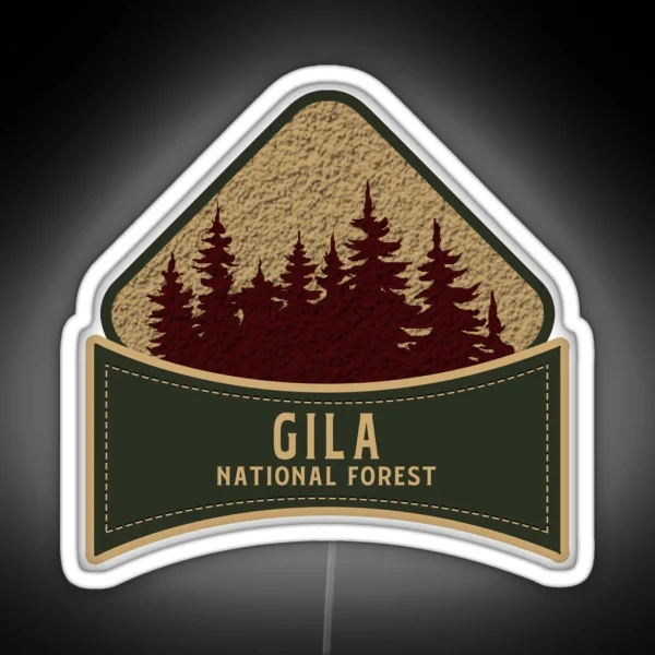 Gila National Forest RGB Neon Sign