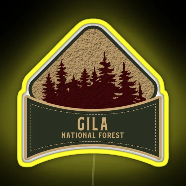 Gila National Forest RGB Neon Sign