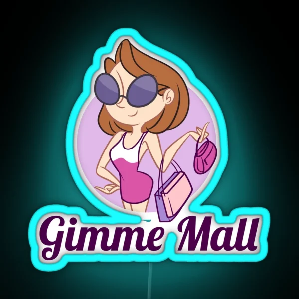 Gimme Mall RGB Neon Sign