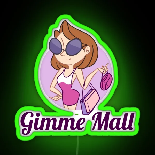 Gimme Mall RGB Neon Sign