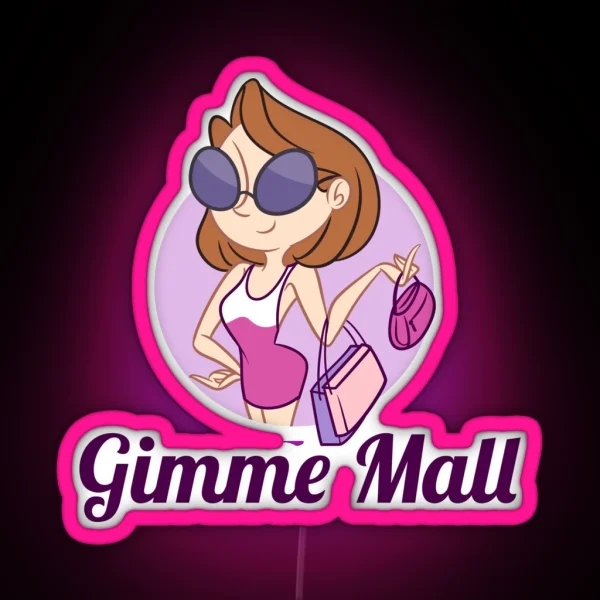 Gimme Mall RGB Neon Sign