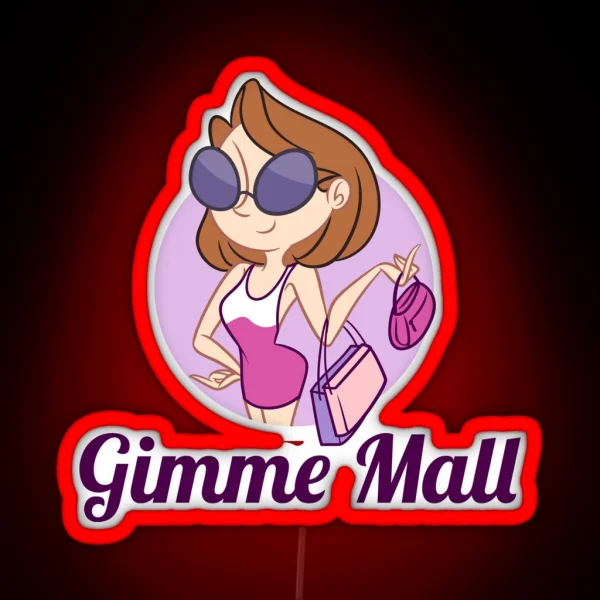 Gimme Mall RGB Neon Sign