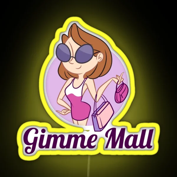 Gimme Mall RGB Neon Sign