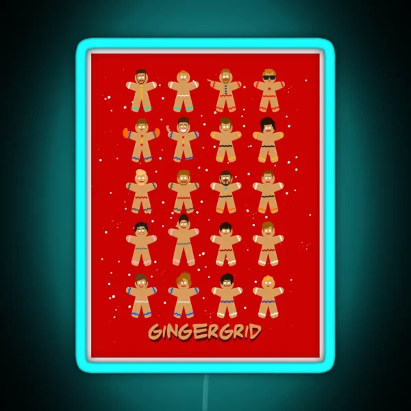 Gingergrid RGB Neon Sign