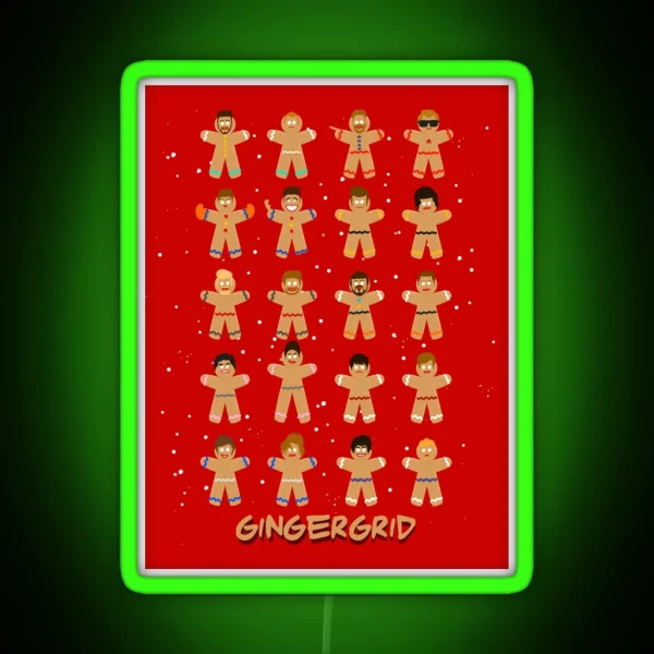 Gingergrid RGB Neon Sign