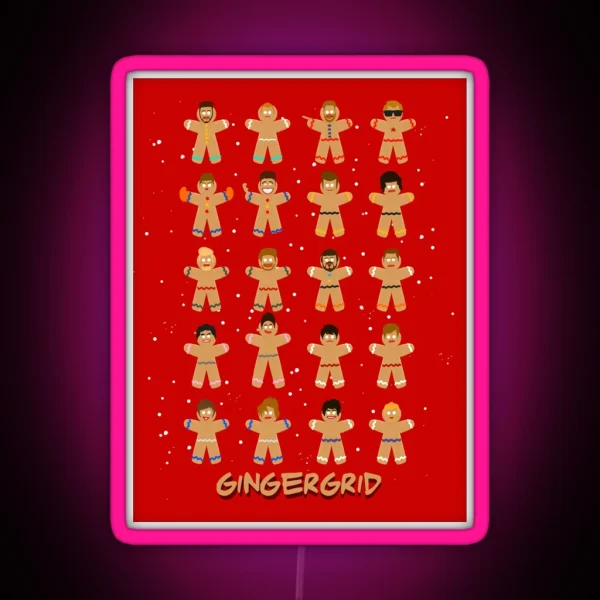 Gingergrid RGB Neon Sign