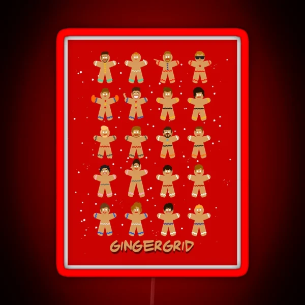 Gingergrid RGB Neon Sign