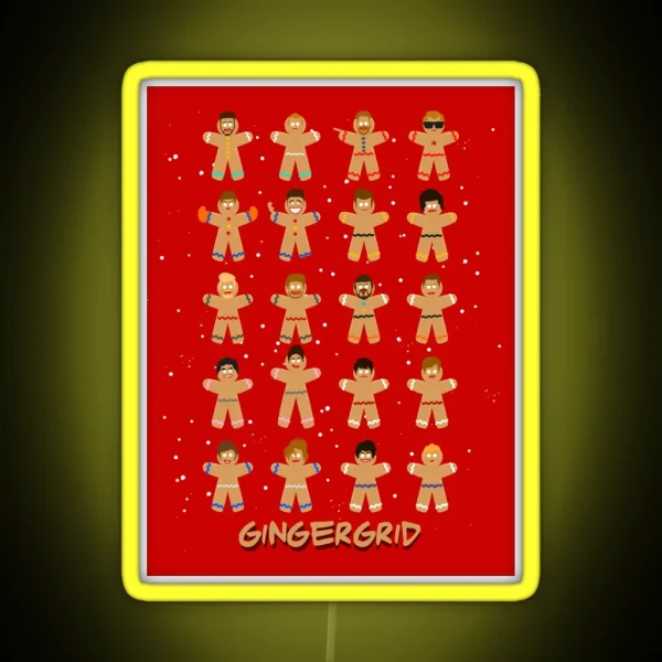 Gingergrid RGB Neon Sign