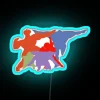 Ginyu Force Colour Block RGB Neon Sign - Image 2