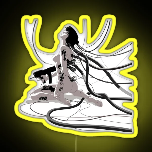 Girl Akira Ghost In Shell Art Essential RGB Neon Sign