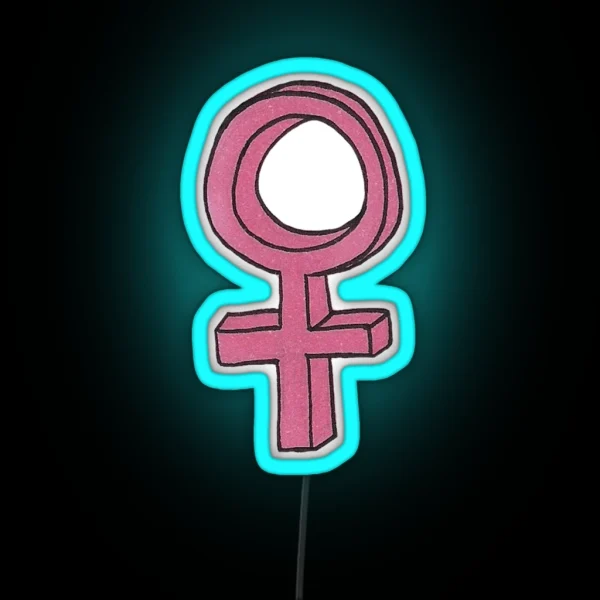 Girl Power RGB Neon Sign